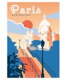 Affiche Paris Montmartre