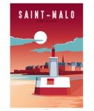 Affiche Saint Malo