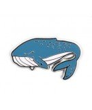 Pin's émaillé baleine bleue