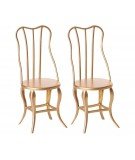Set de deux chaises dorées - Maileg