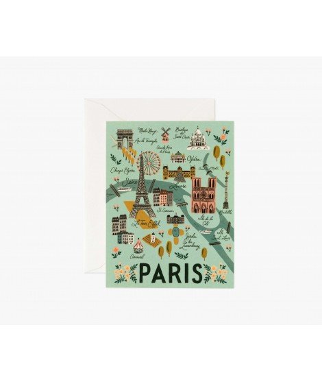Carte double Paris