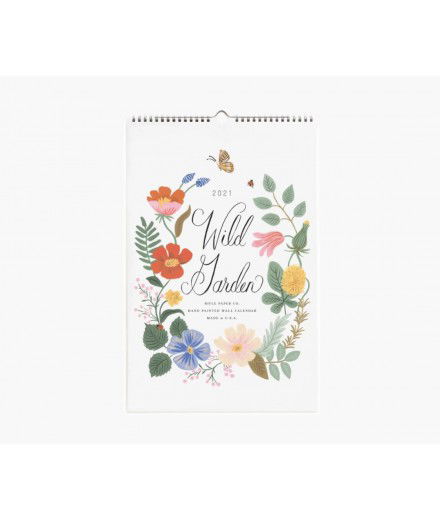 Calendrier mural 2021 - Wild Garden