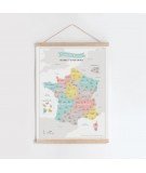 Affiche ma jolie carte de France