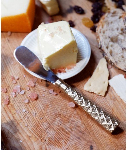 Couteau à beurre laiton - Chameli