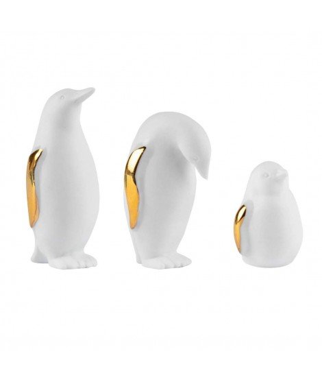 Figurines en céramique Pingouins