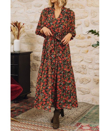 Robe longue fleurie - Clever