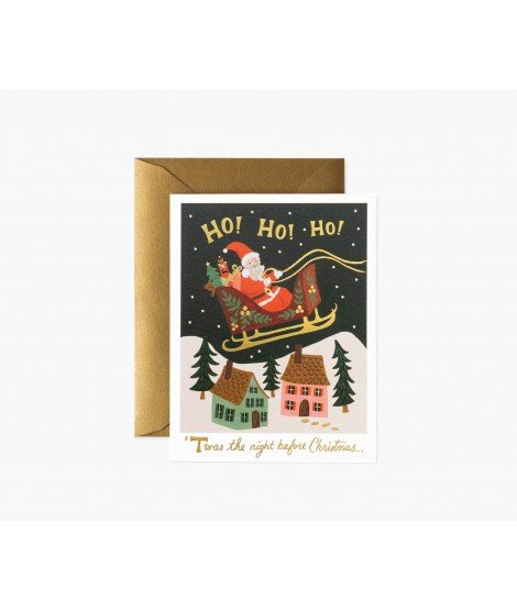 Carte de Noël - Ho ! Ho! Ho!