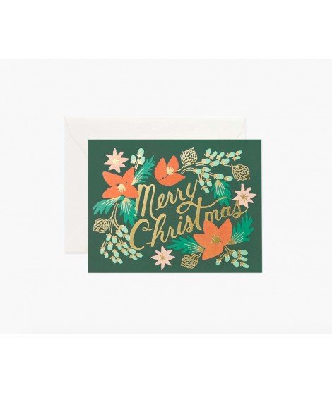 Carte de Noël - Christmas Wintergreen (LM)