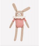 Grand doudou lapin - maillot rose (LM)