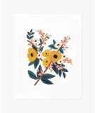 Affiche fleurie - Marigold (LM stock vannes)