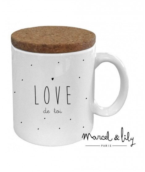 Mug " Love de toi " - Marcel et Lily (malo)