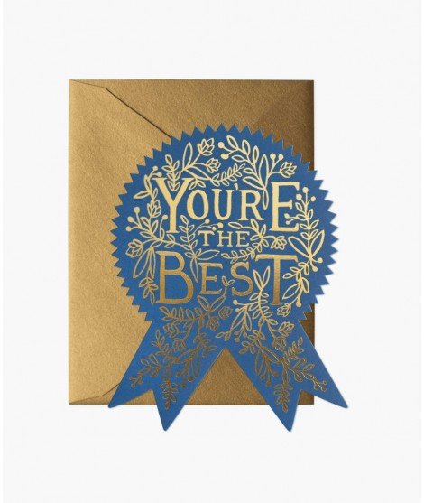 Carte "You're the best"