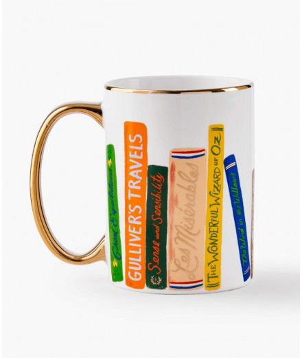 Mug en porcelaine - Livres