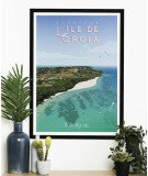Affiche A2 - L'île de Groix