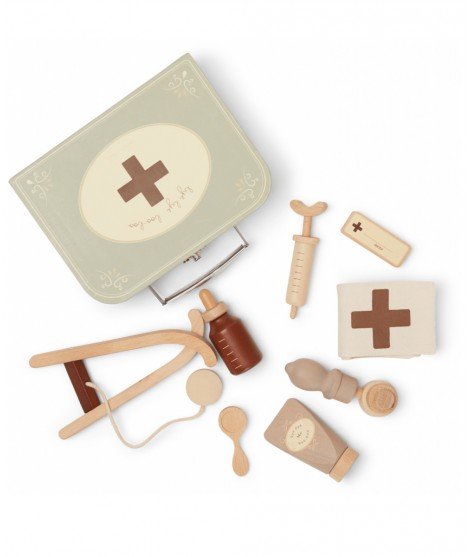 Valise de Docteur - jouets en bois