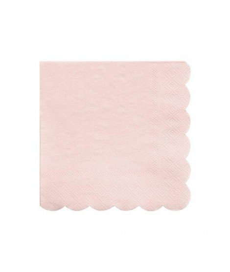 20 serviettes - Rose Pastel