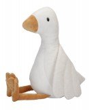 Peluche géante en forme d'oie de la collection Little Goose de la marque Little Dutch. Elle mesure 60 cm et est réalisée d'un t