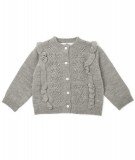 Gilet pour enfant en laine de mérinos Fiol de la marque scandinave Konges Slojd.
