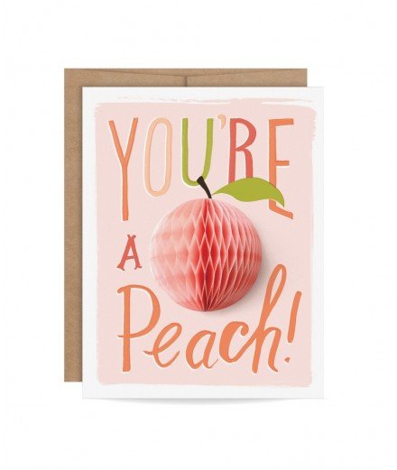 Carte "You're a Peach"