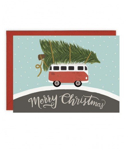 Coffret 8 cartes avec enveloppes - Van de Noël