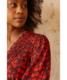 Blouse fleurie en viscose - Kenya - garance paris - merci léonie