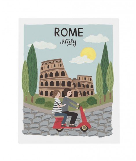 Affiche Rome Colisée