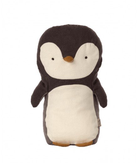 Peluche Pingouin en coton et en lin ultra doux. Fabriqué artisanalement par la marque scandinave Maileg.