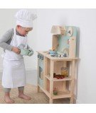 Cuisine pour enfant en bois - Vert menthe