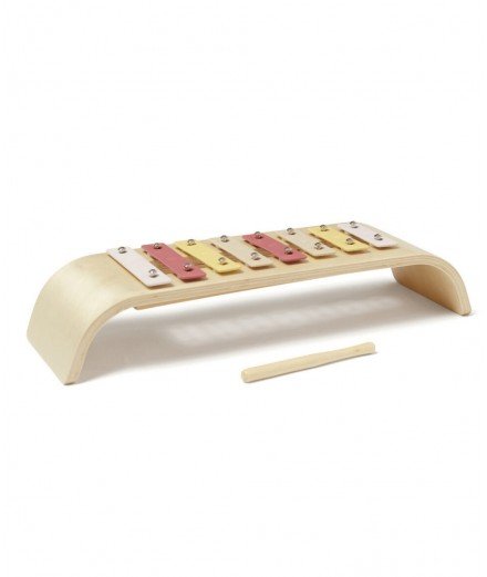Xylophone en bois rose - Kid's Concept