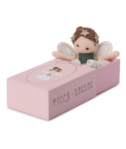 Mini poupée fée Mathilda dans sa boîte tiroir de la marque pour enfant Picca Loulou