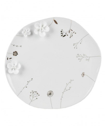 Plat en céramique Fleurs Blume de la marque de décoration Räder