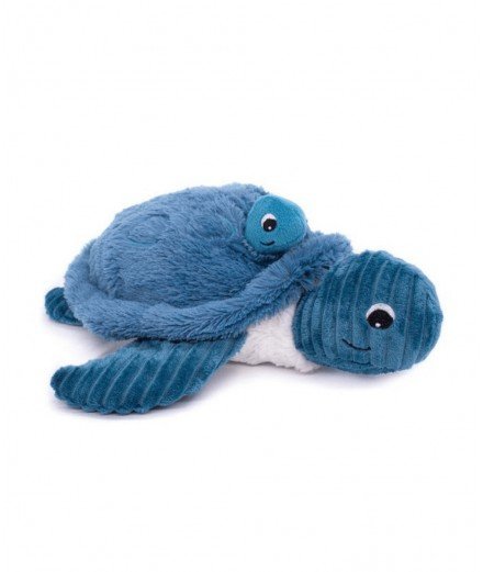 Peluche Sauvenou La tortue bleue de la collection Les Ptipotos de Déglingos