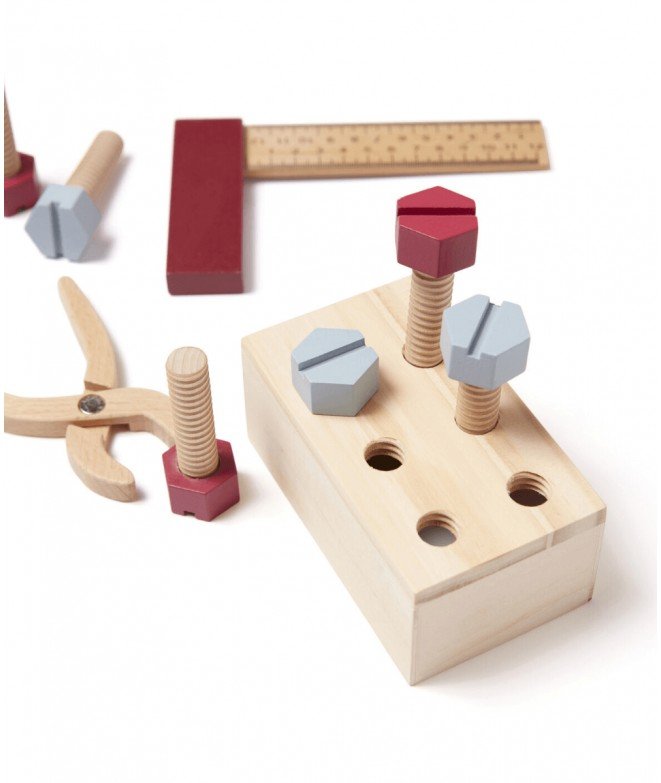 Malette à outils en bois egmont toys 