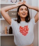T-shirt en coton Self Love Club