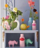 Vase en céramique Cygne de la marque Rice. Idéal pour mettre en valeur vos bouquets de fleurs !