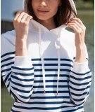 Sweatshirt à capuche et à rayures Blake de la marque française La Petite Etoile