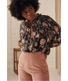 Pantalon en velours côtelé modèle Beatriz coloris Parma de la marque française Louise Misha
