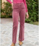 Pantalon en velours Marceo Vieux Rose de la marque française La Petite Etoile