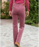 Pantalon en velours Marceo Vieux Rose de la marque française La Petite Etoile