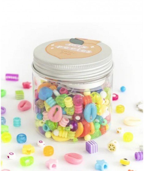 Kit de perles Color Pop de la marque française La Petite epicerie, le kit parfait pour créer bracelets et accessoires colorés
