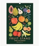 Calendrier mural Fruit Stand 2023 de la marque américaine de papeterie Rifle Paper Co.