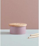 Tambour pour enfant couleur lilas en bois certifié FSC. De la marque Kid's Concept