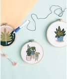 Kit créatif "Mon Punch Needle Cactus" de la marque française La Petite Epicerie