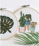 Kit créatif "Mon Punch Needle Cactus" de la marque française La Petite Epicerie