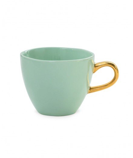 Tasse à café en céramique de la collection Good Morning, couleur Céladon de la marque Urban Nature Culture.