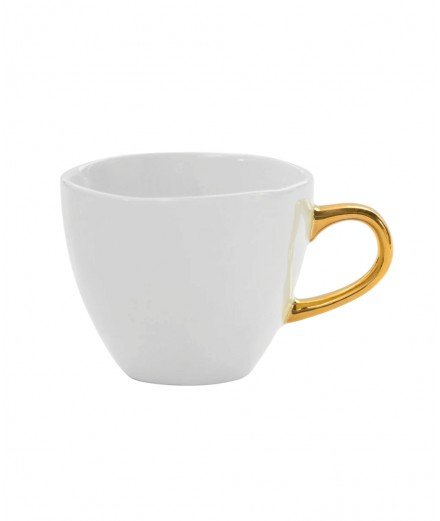 Tasse à café en céramique blanche de la collection Good Morning de la marque Urban Nature Culture.