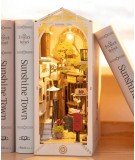 DIY Serre-Livres Diorama Sunshine Town