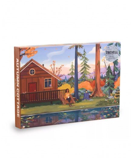 Puzzle 1000 pièces Autumn Cottage - Trevell