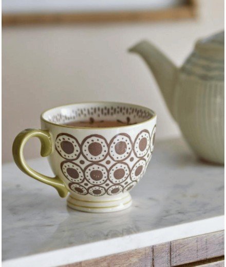 Mug vintage Maple Marron de la marque de décoration Bloomingville