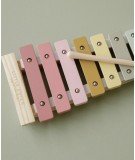 Xylophone en bois rose de la marque pour enfants, Little Dutch